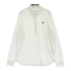 サイズ：2 JACK BUNNY ジャックバニー  長袖ポロシャツ ボタンダウン  ホワイト系 [240101493962] ゴルフウェア レディース ストスト