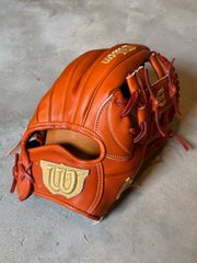 型付け済即戦力‼︎ 87スポーツ限定モデル【Wilson】軟式用グローブ　1723型 ［Wilson中村氏］直伝型付け