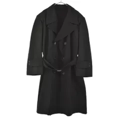 COMME des GARCONS (コムデギャルソン) デザイン切り替え ウール ロングコート ブラック GC-4009Mのサムネイル