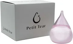 Petit Tear ストームグラス カラーガラス 手のひらサイズ 結晶 インテリア 置物( ピンク,  レギュラー)のサムネイル
