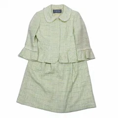 極美品✨ フランコフェラーロ　スカートスーツ　セット　ツイード　ファー　2way 2025年最新】FRANCO FERRARO ビジネス スカートスーツ上下の人気