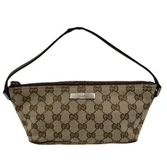 GUCCI グッチ GGキャンバス アクセサリーポーチ ミニ ハンド バッグ 039 1103 2123 中古 W４