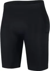 Santic(サンティック) メンズサイクルパンツ ロードバイク用 パッド付 サイクリングショーツ 快適 春夏(ブラック,  XL)