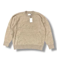 参考上代74800円 未使用品 stein Extra Fine Cashmere Sable Knit LS エクストラファインカシミヤセーブルニット セーター シュタイン ST.458 ベージュのサムネイル