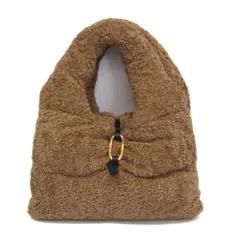 モンクレール(Moncler) SNOW TOTE レディース ポリエステル ハンドバッグ,トートバッグ ブラウンのサムネイル