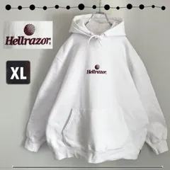 古着堂ヘルレイザー HELLRAZOR 表記XL ブランドロゴ 総柄 コットン