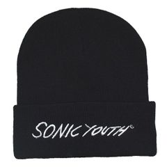 SONIC YOUTH ソニックユース Logo ニット帽
