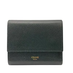 セリーヌ　三つ折り財布　財布　ウォレット　グリーン　折り財布　ミニ財布 楽天市場】セリーヌ CELINE トリオンフ スモール フラップ