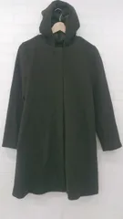 ◇ ◎ GLOBAL WORK グローバルワーク 2WAY ジップアップ ウール 長袖 コート サイズM モスグリーン レディース P  【1307040002636】