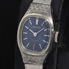 稼働/手巻きSEIKO 21石 グリーン文字盤 ヴィンテージ レディース腕時計