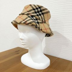 BURBERRY・バーバリーブルーレーベル・帽子ハット・ノバチェック