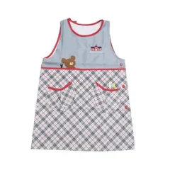 【メール便】くまのがっこう 割烹着 レディース エプロン エコール プレゼント 男の子 女の子 ギフトのサムネイル