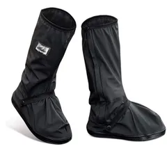【在庫セール】梅雨対策 レインブーツ 通勤通学 靴保護 自転車 泥避 バイク用 雪 ブーツカバー 雨 お手入れ簡単 カバー 滑り止め レイン 軽量 靴 折りたたみ 防水 履きやすい シューズカバー 男女兼用 [JISONCASE]