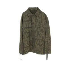 ルイ・ヴィトン LOUIS VUITTON ミリタリージャケット レース ウール オーバーシャツ RM231M S70 HOB02E カーキ ウール ミリタリージャケット メンズ Used Aのサムネイル