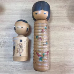 コケシ　2本セット　アンティーク　レトロ