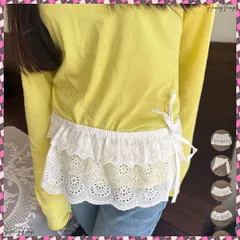 送料無料 シアーラップスカート レースヒップカバー つけすそ シースルー付け裾 レイヤード ウエストリボン フェミニンスカート マルチウェア ガーリー ショート丈スカート 小物 かわいい フリルスカート 韓国ファッション