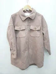 ◇ who's who Chico フーズフーチコ ジップアップ ロング 長袖 ブルゾン ジャンパー サイズF ピンク系 レディース P  【1404040004513】のサムネイル