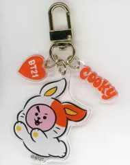 【中古】雑貨 COOKY(ジョングク) RABBIT アクリルキーリング 「BT21」