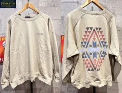 ペンドルトン niko and... ビッグサイズ スウェット トレーナー L ベージュ PENDLETON ニコアンド