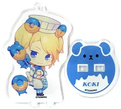 【中古】雑貨 衛藤昂輝 「ツキノ芸能プロダクション TSUKINO MAGICAL DONUT FACTORY DECOTTO in animatecafe トレーディングアクリルスタンドキーホルダー Magical factory ver. Bグループ」
