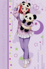 【中古】抱き枕カバー・シーツ・ブランケット 中野二乃 大判タオルケット リラックスタイム 「五等分の花嫁」