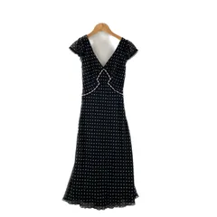 新品☆REBECCA TAYLOR レベッカテイラー　紫のレース柄ワンピース ドラマ使用】REBECCA TAYLOR レベッカテイラー Paintbrush Silk