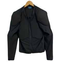 【美品】 HERUNE ヒルネ インナープロテクター メッシュ　Lサイズ　ブラック系　黒系　 14325-80