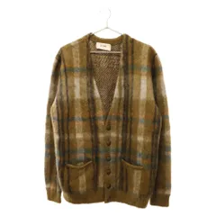 CELINE (セリーヌ) 20AW ブラッシュドモヘアニットカーディガン 2A32J204L カーキのサムネイル
