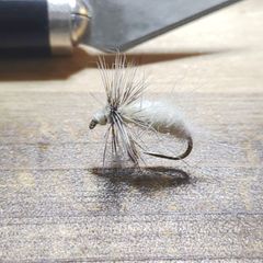 ■ELK■　大岩魚スペシャル　白兎毛　7本　完成品フライ　テンカラ毛鉤