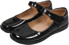 フォーマルシューズ(女の子 21cm ブラック） キッズ ドレスシューズ フォーマル専門店のフォーマル靴 18～26cm ブラック エナメル 黒 光沢靴 発表会 入学式 子供用くつ