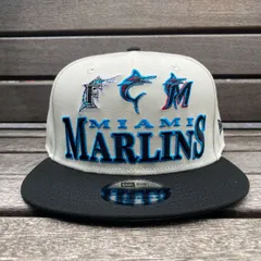 USA限定 9FIFTY ニューエラ MLB マイアミ マーリンズ Marlins スナップバックキャップ ARCHIVE (950-239)