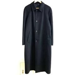 超希少 フランス製 burberry バーバリー ハーフコート 一枚袖 玉虫生地