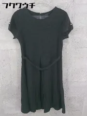◇ ◎ allureville アルアバイル 半袖 ミニ ワンピース サイズ2 ブラック レディース 【中古】 【1002802469947】のサムネイル