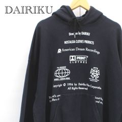DAIRIKU ダイリク パーカー M ブラック系 19AW メンズ