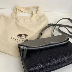 ペレボルサ PELLE BORSA ショルダーバッグ （ブラック