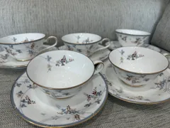 HOYA  カップ＆ソーサー 5客