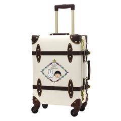 【在庫処分】EUR3054 トランクキャリー ユーラシアトランク トランクスーツケース 機内持ち込み可 26L [シフレ] 3.3kg B221.ミッフィーミーツマルコナチュラル