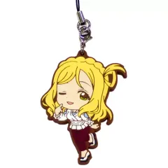 【中古】雑貨 小原鞠莉 劇場版私服衣装ver.ラバーストラップ きゅんキャラいらすとれーしょんず 「一番くじ ラブライブ!サンシャイン!!～Aqours 晴れ着 Collection～」 N賞