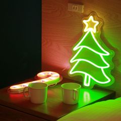 【定価50%OFF】クリスマスツリー(緑) ☓ ネオンサイン / ネオン管 / ネオンライト / インテリア照明