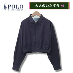 ポロラルフローレン クロップド丈 ジップアップ シャツジャケット M パープル 紫 ヴィンテージ Vintage 90s USA製 Polo Ralph Lauren ボタンダウン ダブルジップ 刺繍ロゴ ポニー ストリート Y2K 緑 古着 D750