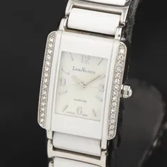 【最終値下】LegraValencia レディースQZ シェル文字盤 稼働品 最終値下】LegraValencia レディースQZ シェル文字盤 稼働品