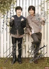 浪川大輔　梅原裕一郎　直筆サイン色紙　JOJO 浪川大輔 梅原裕一郎 直筆サイン色紙 JOJO - メルカリ