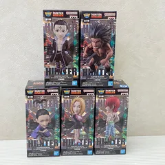 HUNTER×HUNTER ハンターハンター ワールドコレクタブルフィギュア 幻影旅団 全5種セット 未開封品 smtketc090795