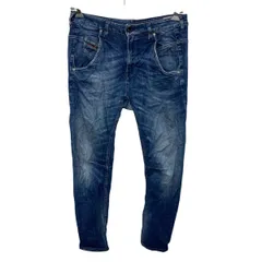 Diesel デニムパンツ W27 ブルー ディーゼル ジップアップ カジュアル アメカジ ジーンズ デニム 古着卸 アメリカ仕入 2506-816