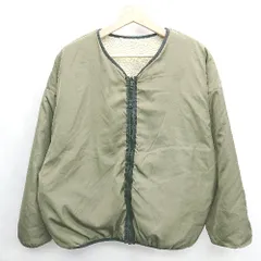 ◇ ⊇ Chaco closet チャコクローゼット リバーシブル ボア 長袖 ブルゾン サイズF カーキー ホワイト レディース E  【1501160036551】のサムネイル