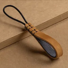 レザー 本革 ストラップ キーリング ミニマル ミニマリスト シンプル