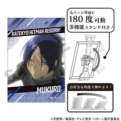 新品/公式】家庭教師ヒットマンREBORN!_アート缶バッジ 六道骸 場面写