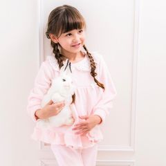 【ピンク】ふわふわフリースパジャマ TAK キッズ キャサリンコテージ