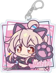 未使用 Fate FGO マシュ アクリルキーホルダー マスコット 猫耳 - メルカリ