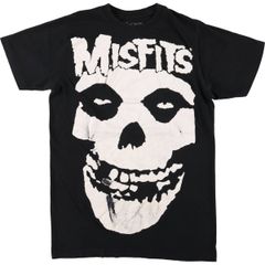 ミスフィッツ アーティストTシャツ 黒 M バンドグッズ USA古着【4794